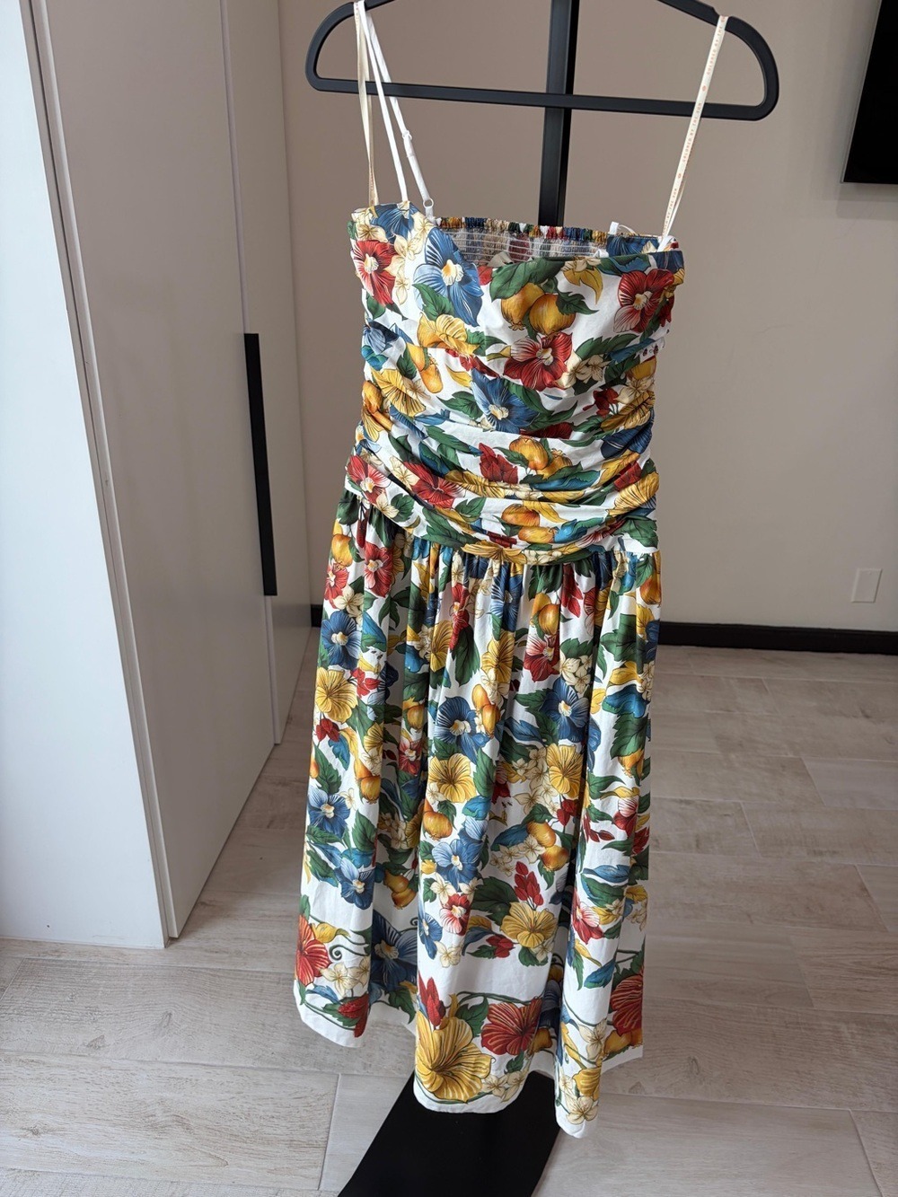 Farm Rio Tropi Ruched Maxi Sundress - Picture 6 of 10